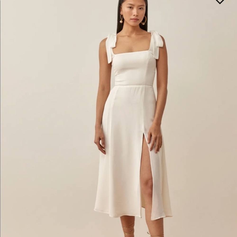 Reformation Twilight Dress - Ivory